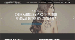 Desktop Screenshot of northhoustonlasertattooremoval.com